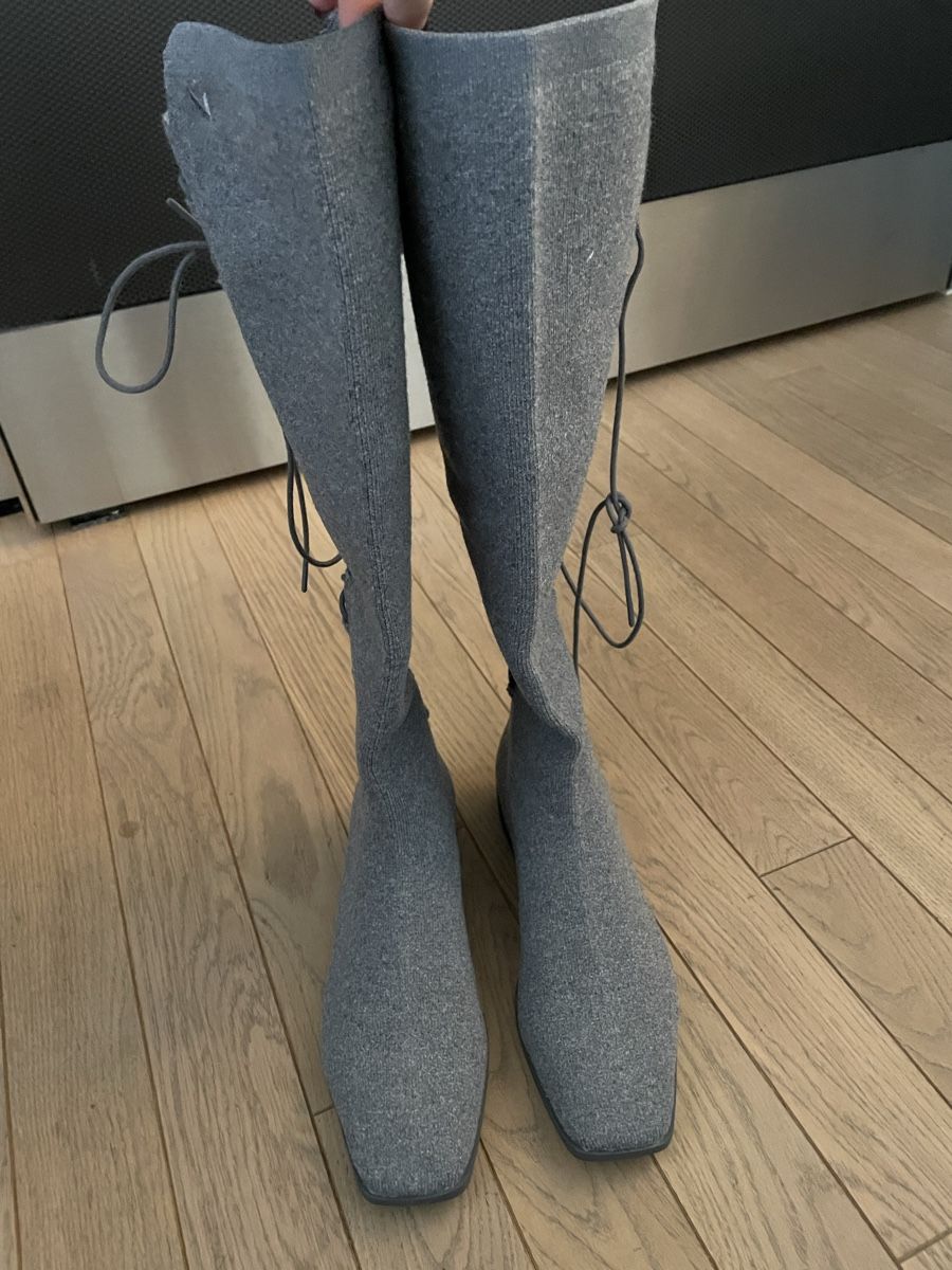 Scarpe da donna: Vivaia gray boots – Nuovo e nell'imballaggio originale da Zürich venduto da ayl_5wmh 1