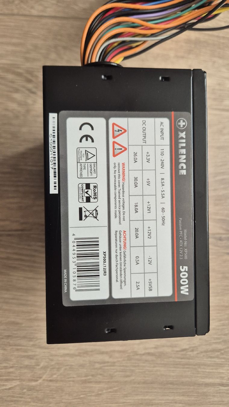 PCs: XILENCE 500W Netzteil  – Neu (gemäss Beschreibung) aus Möriken AG von fab_2c6z 1