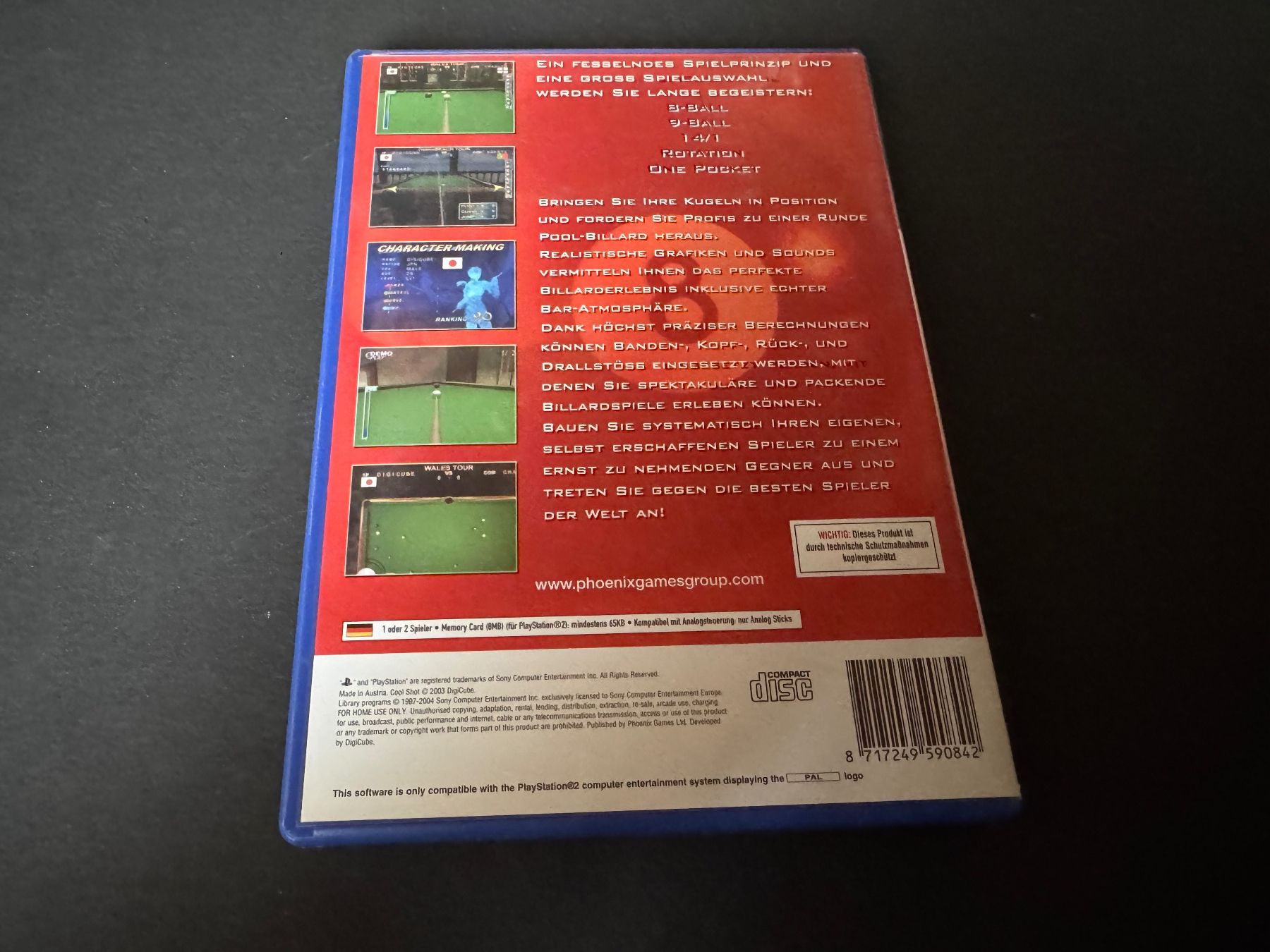 Sony Giochi: COOL SHOT SPIEL FÜR PS2 – Usato da Hägendorf venduto da bri_v995 2
