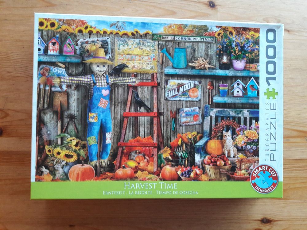 Puzzle Eurographics Paysage Méditerranéen - 1000 Pièces - 68 X 48 Cm - Réf. 6000-5854 - Neuf