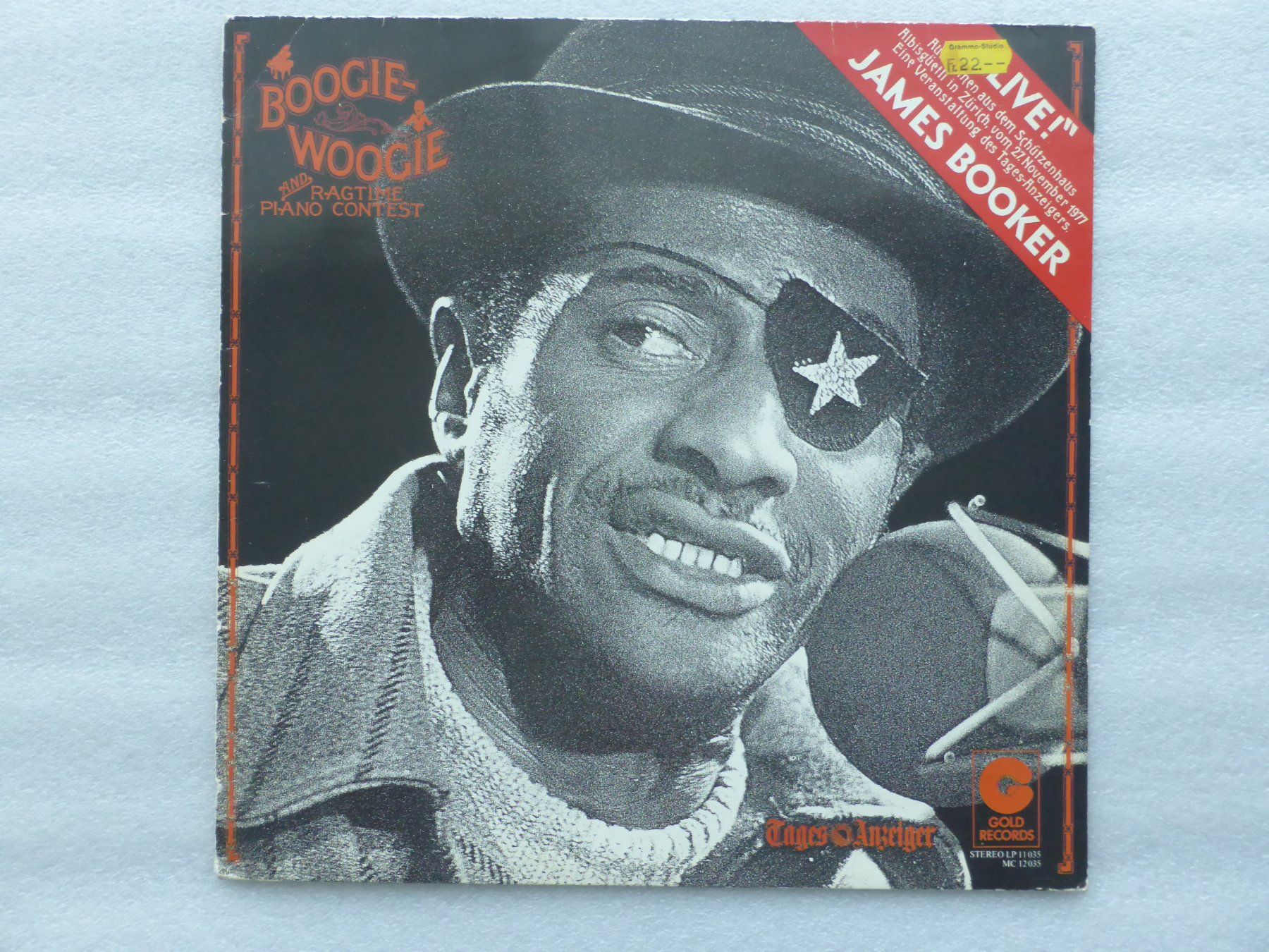 Schallplatten: VINYL  LP  JAMES BOOKER – Gebraucht aus Küssnacht am Rigi von Sunnestrahl