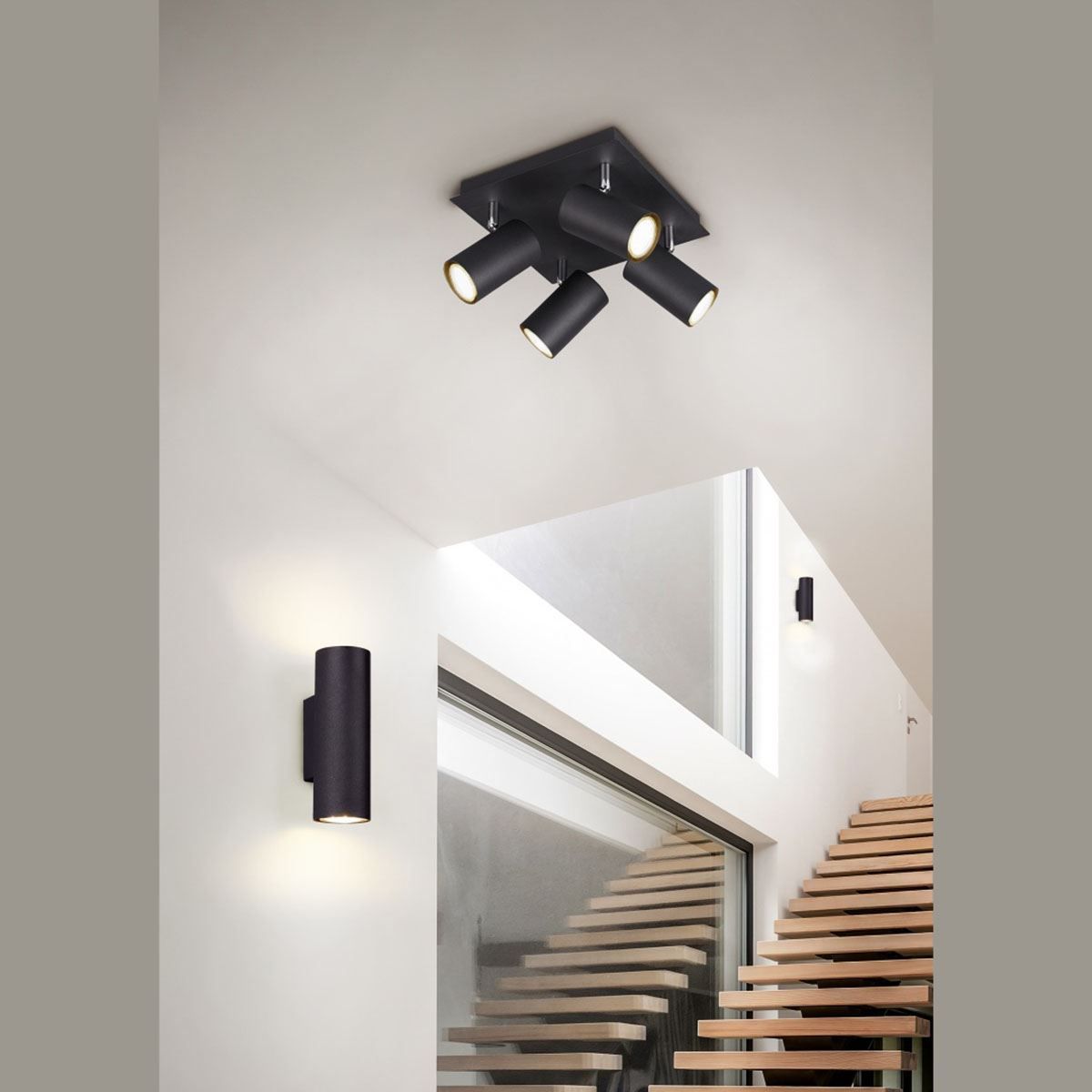 Kronleuchter & Deckenlampen: Deckenleuchte, 4er Spots, 24 cm x 24 cm – Neu (gemäss Beschreibung) aus Kreuzlingen von Smart-Light 1