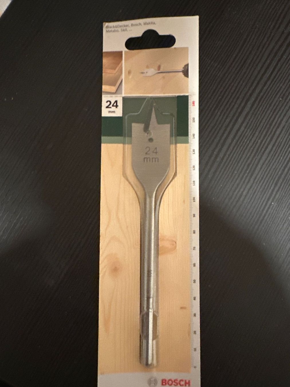 Bosch Tutti gli attrezzi: BOSCH Flachfräsbohrer 24 mm // NEU – Nuovo (secondo la descrizione) da Dübendorf venduto da zue_jz2m 1
