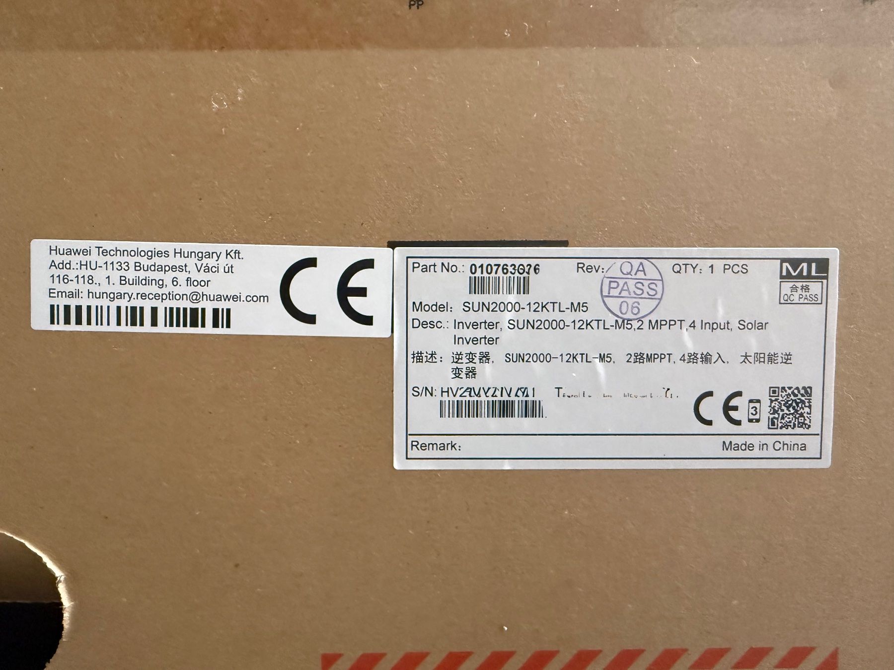 Huawei Inverter: Huawei SUN2000-12KTL-M5 Wechselrichter – Nuovo e nell'imballaggio originale da ZUG venduto da xxps 3