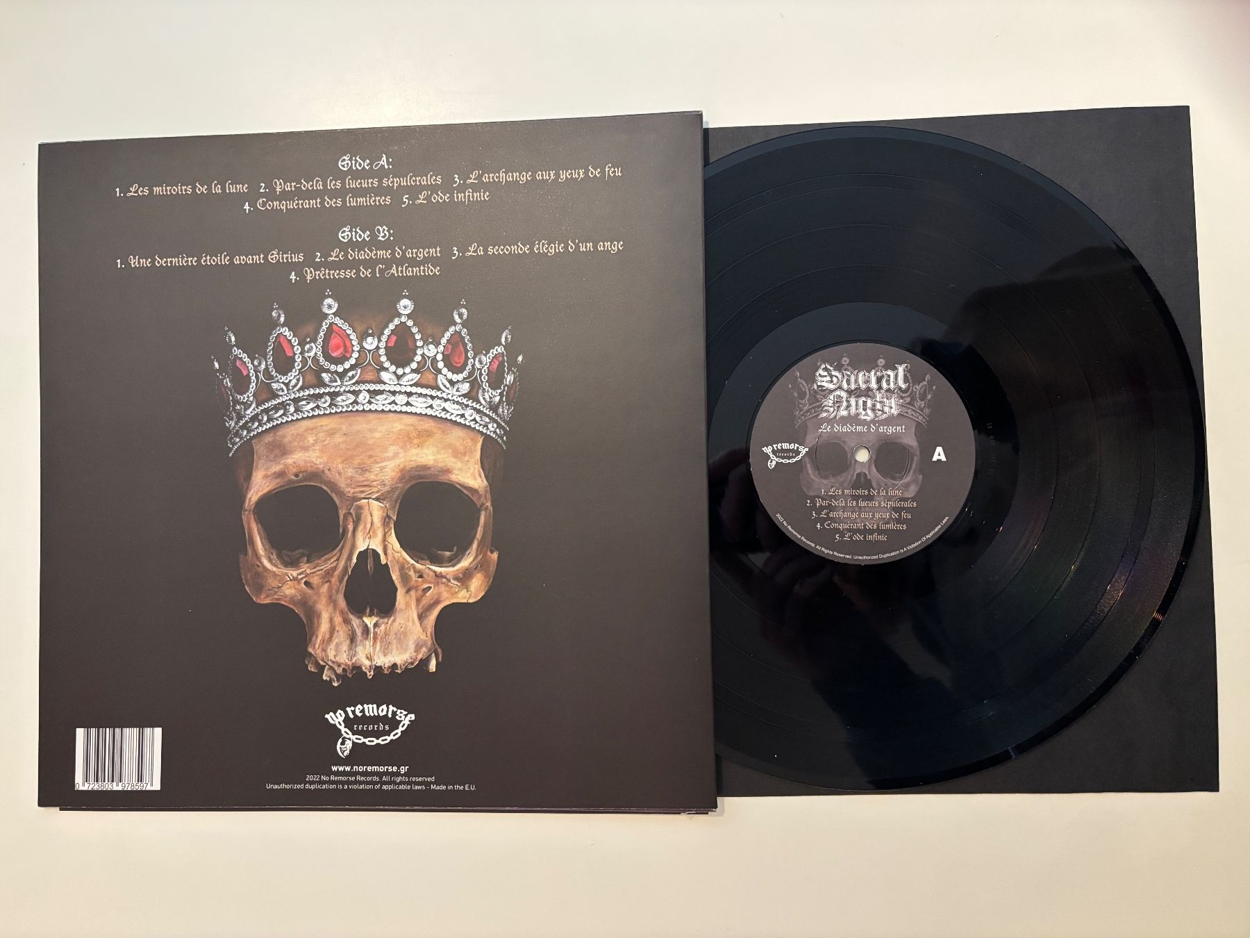 Dischi in vinile: SACRAL NIGHT - Heavy Metal sortilège iron maiden LP LTD. ED. – Nuovo (secondo la descrizione) da Egg b. Zürich venduto da superman1975 1