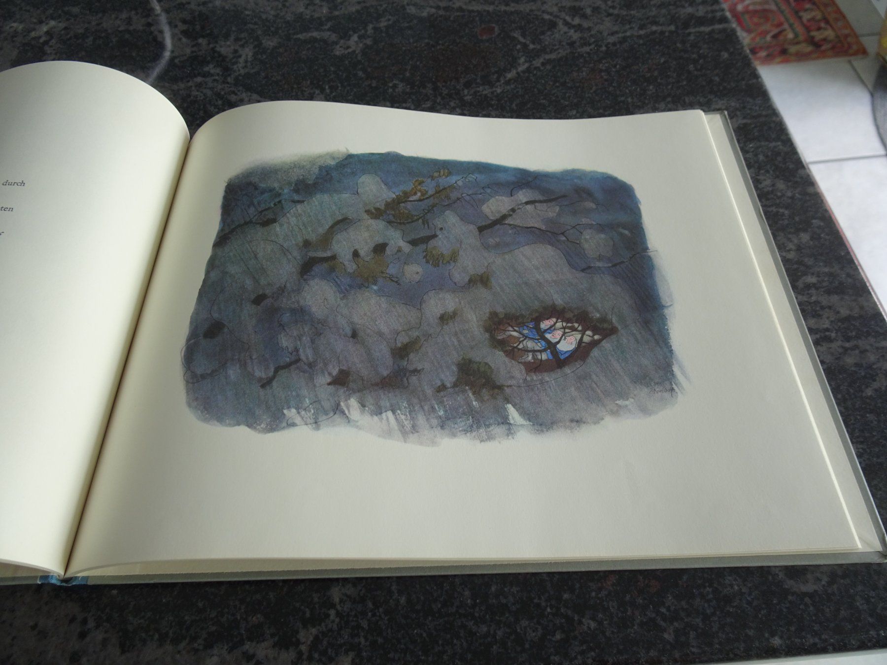 Libri: Wintermaerchen von E. Kreidolf, Rotapfel 1954 Selten – Usato da Zürich venduto da Roulet 5