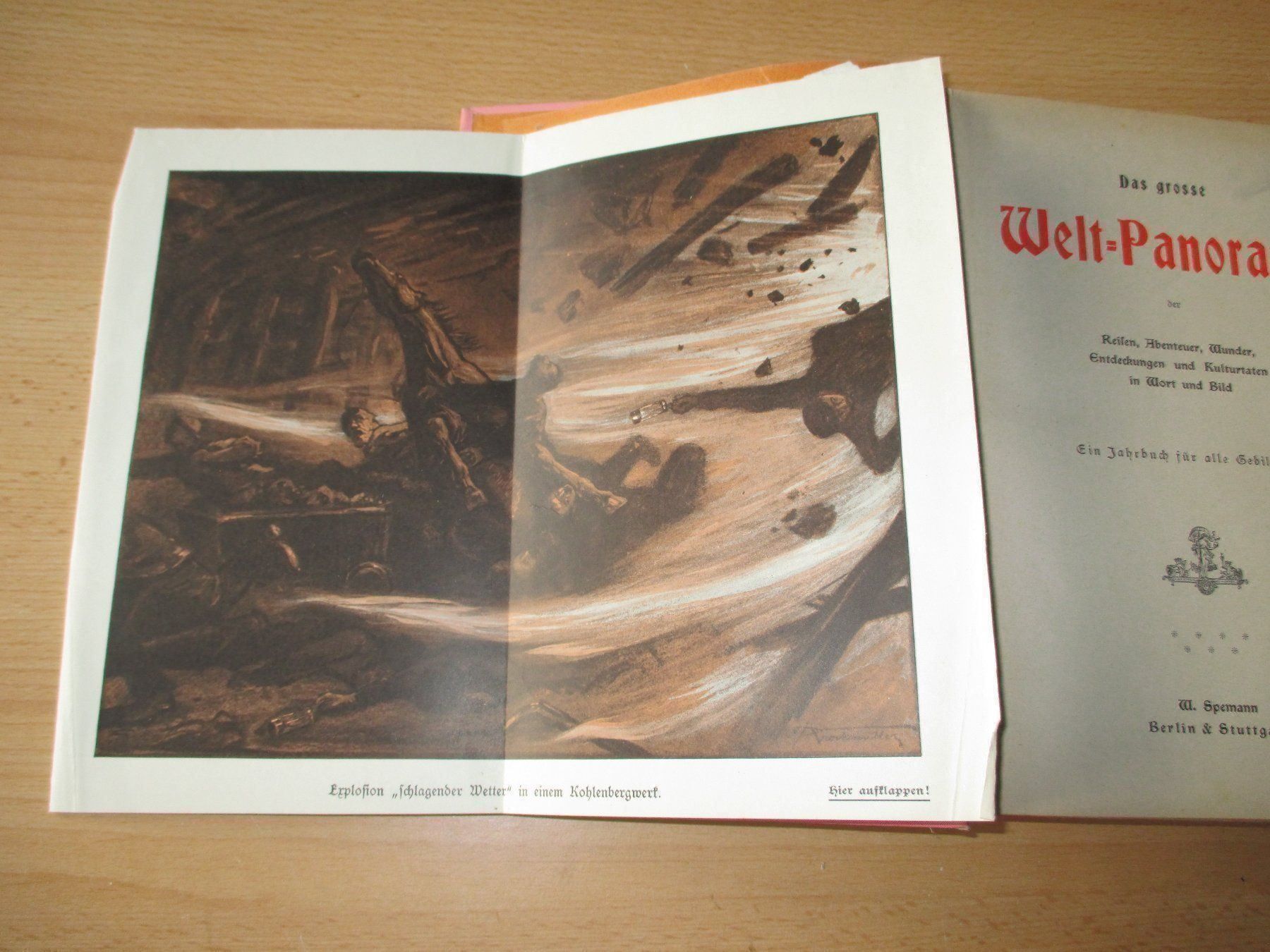 Libri: Das grosse Weltpanorama, 1908 – Usato da Flims - Dorf venduto da Stagediver 3