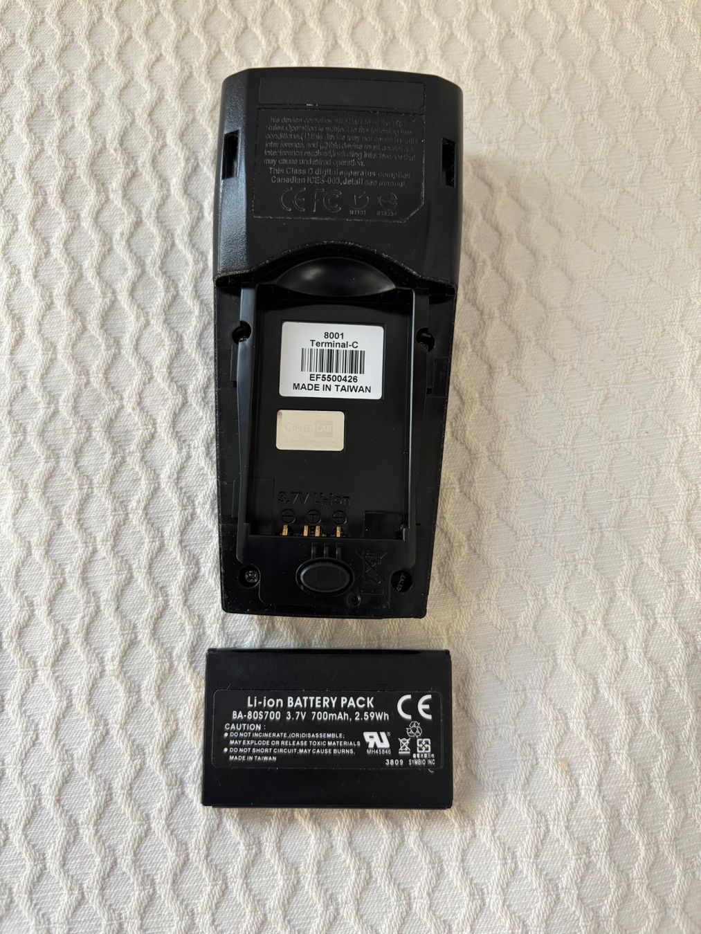 Scanner: Mobiler Barcodescanner Elcode 8001 Terminal - C – Usato da Einigen venduto da Medicom-Pharma 1