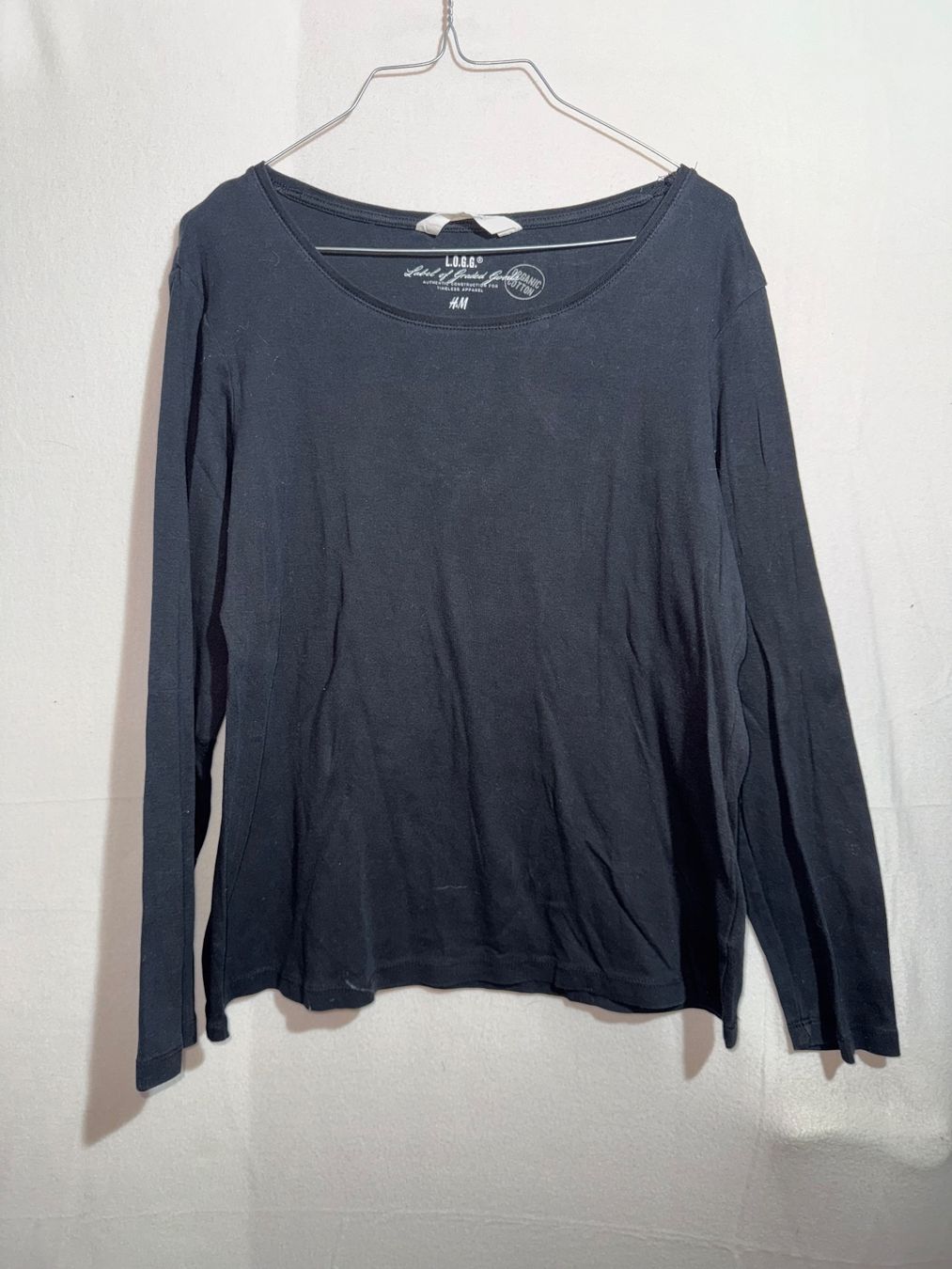 H&M Top: Schwarzes Top Basic von H&M Gr. XL – Usato da Grosswangen venduto da second_hand_dress