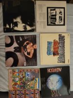 6 Vinyl Schallplatten Rock Musik Konvolut, oder Einzeln