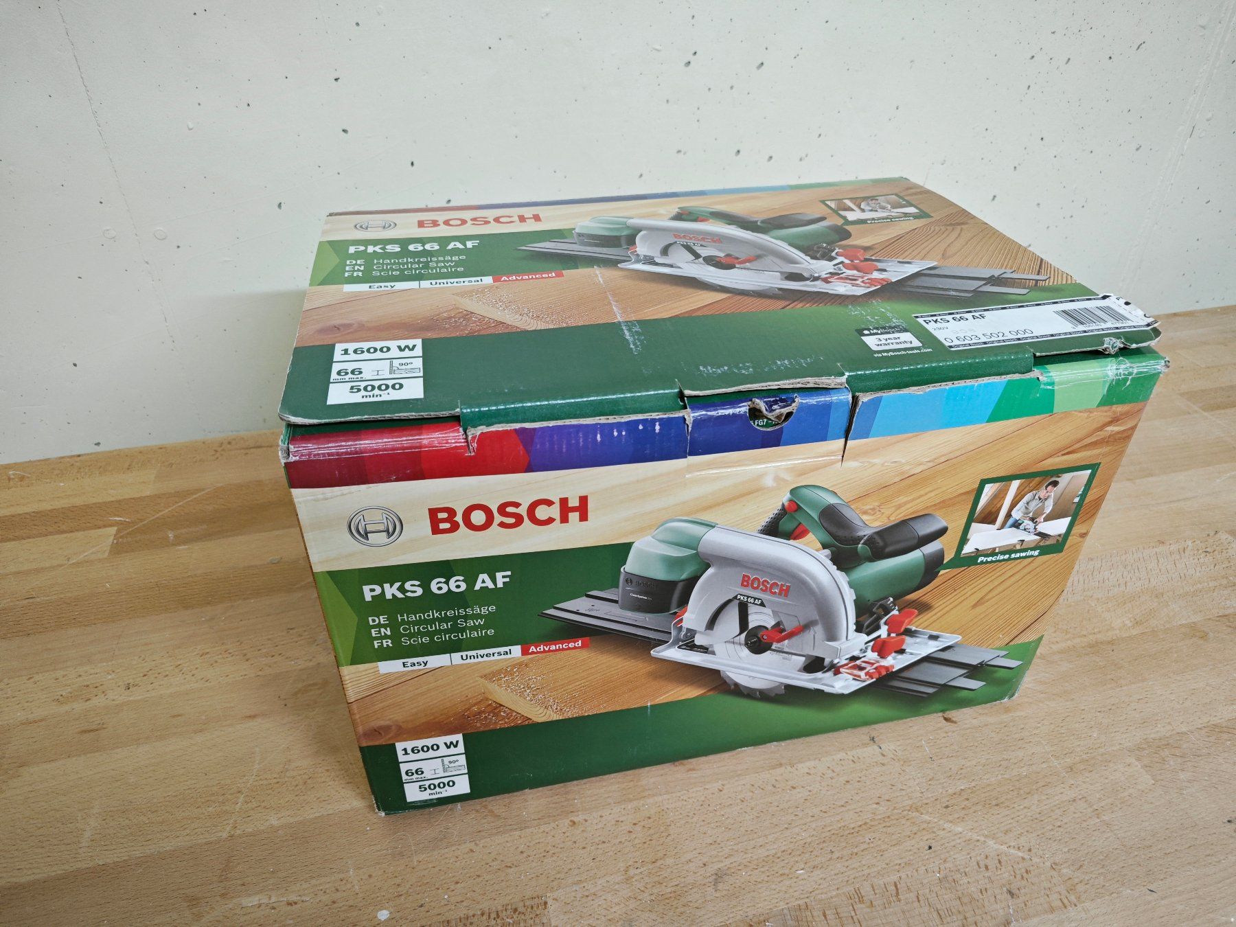 Bosch Sägen: Handkreissäge Bosch PKS 66 AF – Gebraucht aus Hindelbank von  5