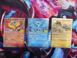 🇬🇧 - Moltres, Articuno, Zapdos - 30th Celebration - ab 1Fr