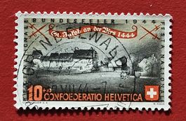 PRO PATRIA 23 ORTSWERBESTEMPEL VOLLSTEMPEL GRINDELWALD 1944