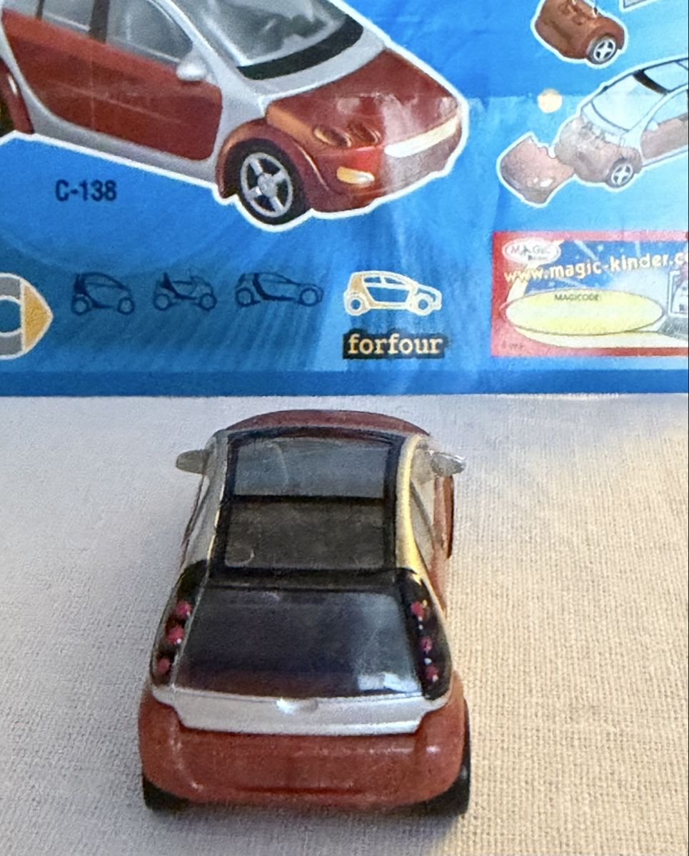 Statuette: Ü-Ei Smart Forfour C-138 Magic Kinder Überraschungsei Auto! – Nuovo (secondo la descrizione) da Unterkulm venduto da Onefrog 4