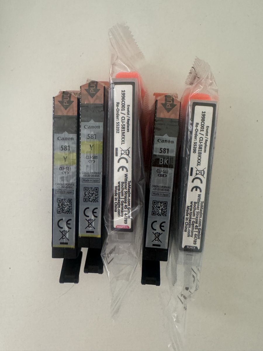 Canon Cartouches & Toner: Patronen Canon 581 – Neuf avec emballage d'origine à Binz par kratzer01