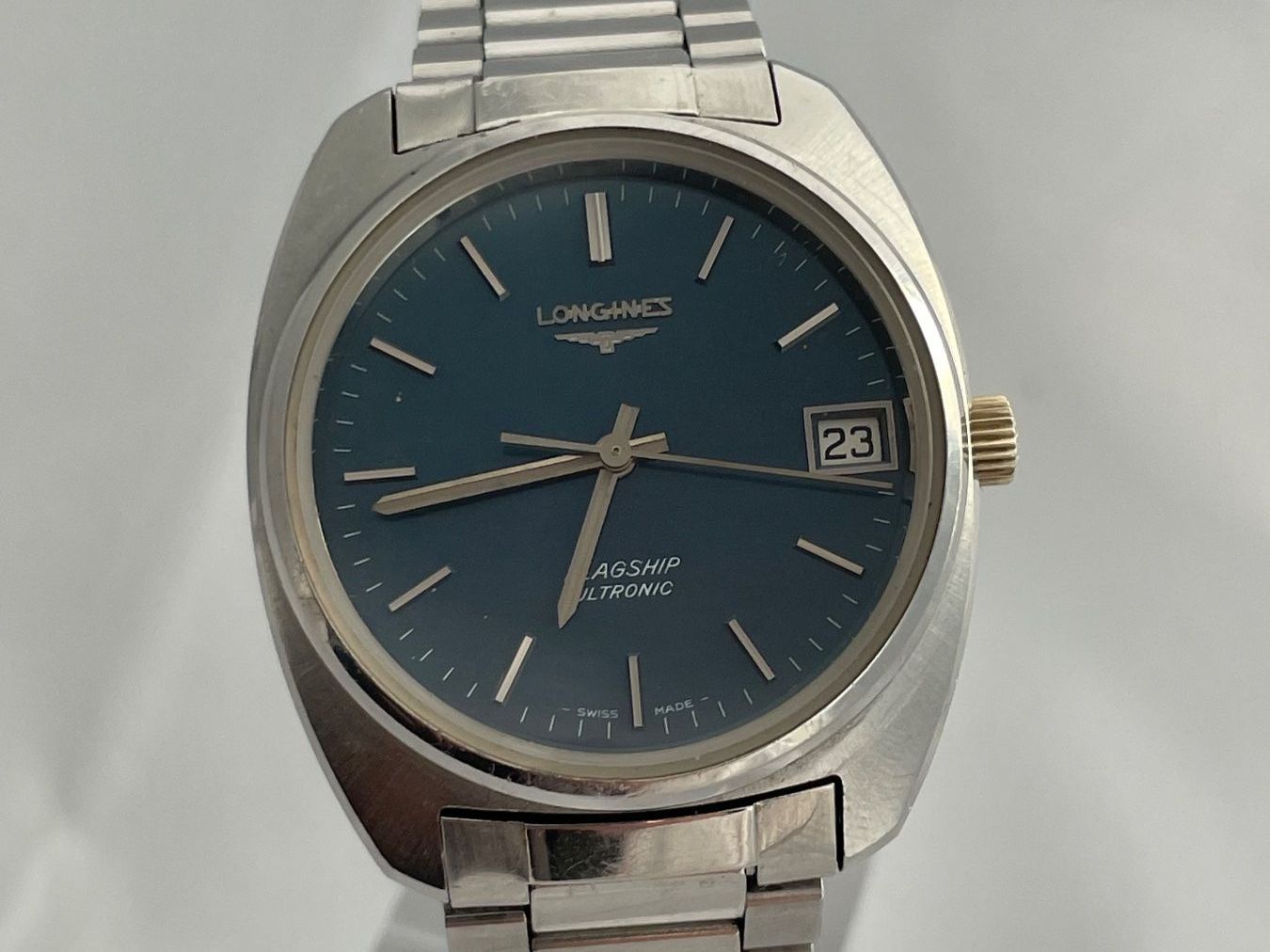 Longines Orologi: Longines Flagship Ultronic - Stimmgabeluhr - Vintage – Usato da Lenzburg venduto da R-T-I