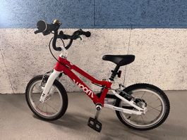Rotes WOOM 2 Kindervelo - in sehr gutem Zustand