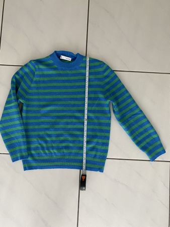 Zara Pullover gestreift blau grün Grösse M neuwertig