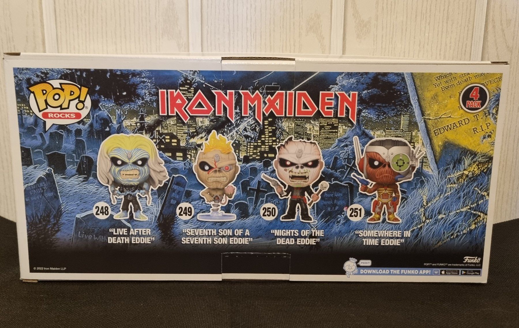 Funko Figuren: Funko POP! Rocks - Iron Maiden [4-pack, GitD, Exclusive] – Neu (gemäss Beschreibung) aus Vernayaz von fnkochase 2