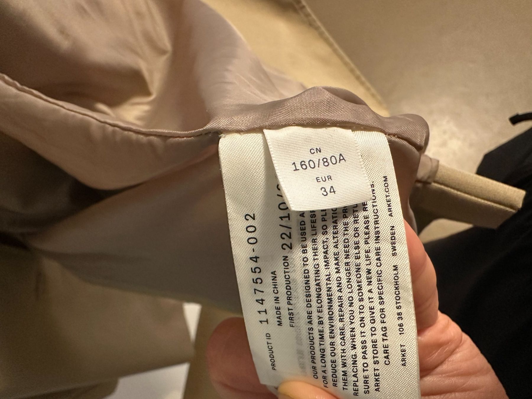 Mäntel: ARKET trench coat – Gebraucht aus Winterthur von jen_s96z 3