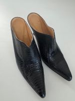 Damen Schuhe - Einzelanfertigung 37  Leder schwarz - wie NEU
