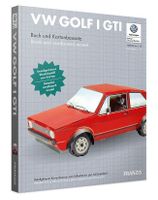 VW Golf GTI Buch und Kartonbausatz 1:18 Steckmodell