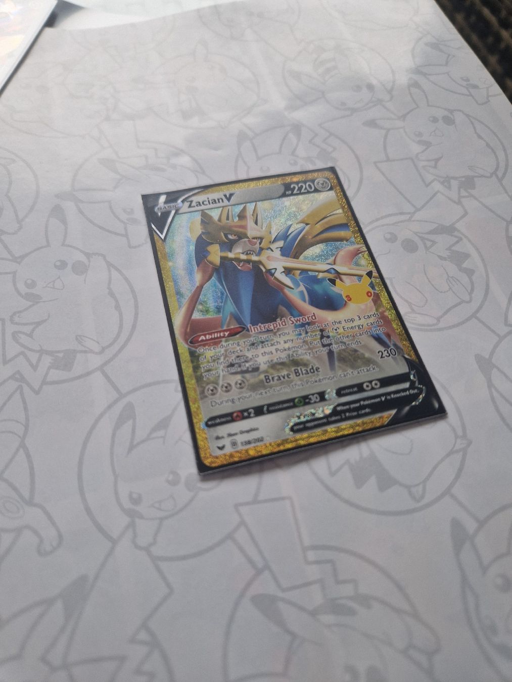 Cartes: Zacian V 30 ans – Neuf avec emballage d'origine à Senarclens par Matt.0506 1