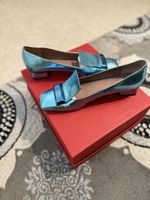 Wunderschöne Damen Schuhe, blau, neuwertig, Gr. 39