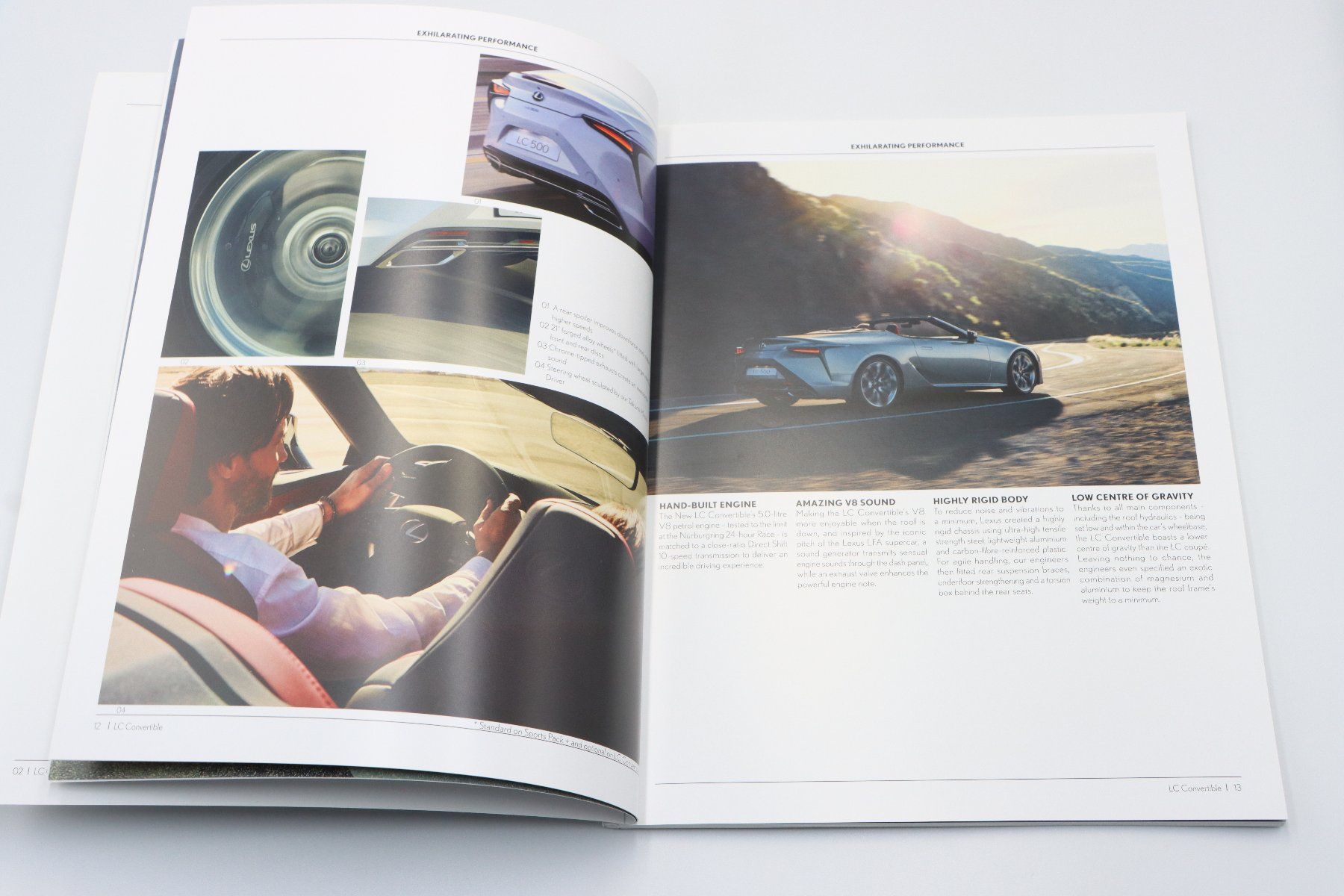 Lexus Documenti: Lexus LC 500 Convertible 2020 Prospekt – Usato da Bühl b.Aarberg venduto da Collectorpassions 4