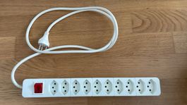 🔌✨ 10-fach Steckdosenleiste ⚡ Mit Schalter | 140 cm Kabel