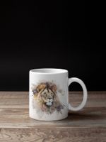Löwe Keramik Tasse Kaffee Tee NEU