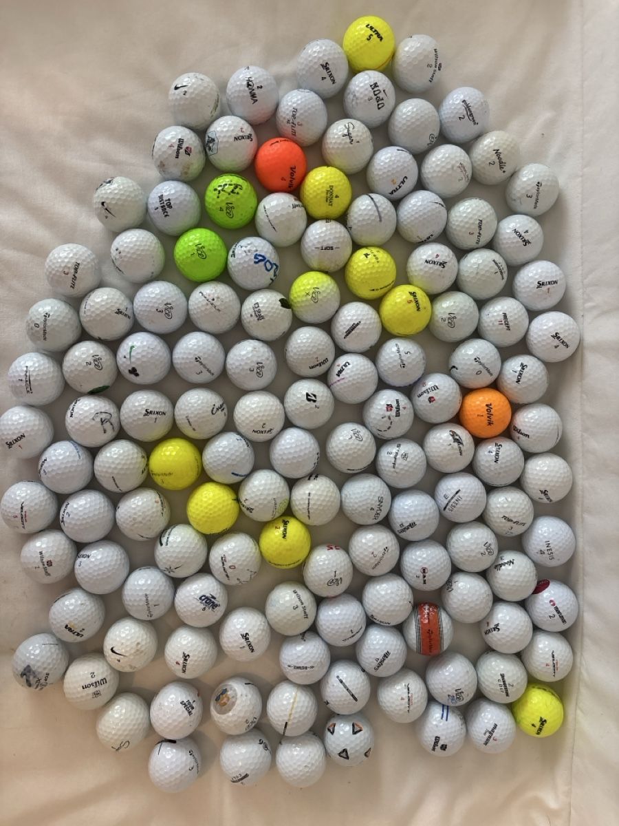 Bälle: 120 Golfbälle Div.  – Gebraucht aus Hüttikon von sgt79