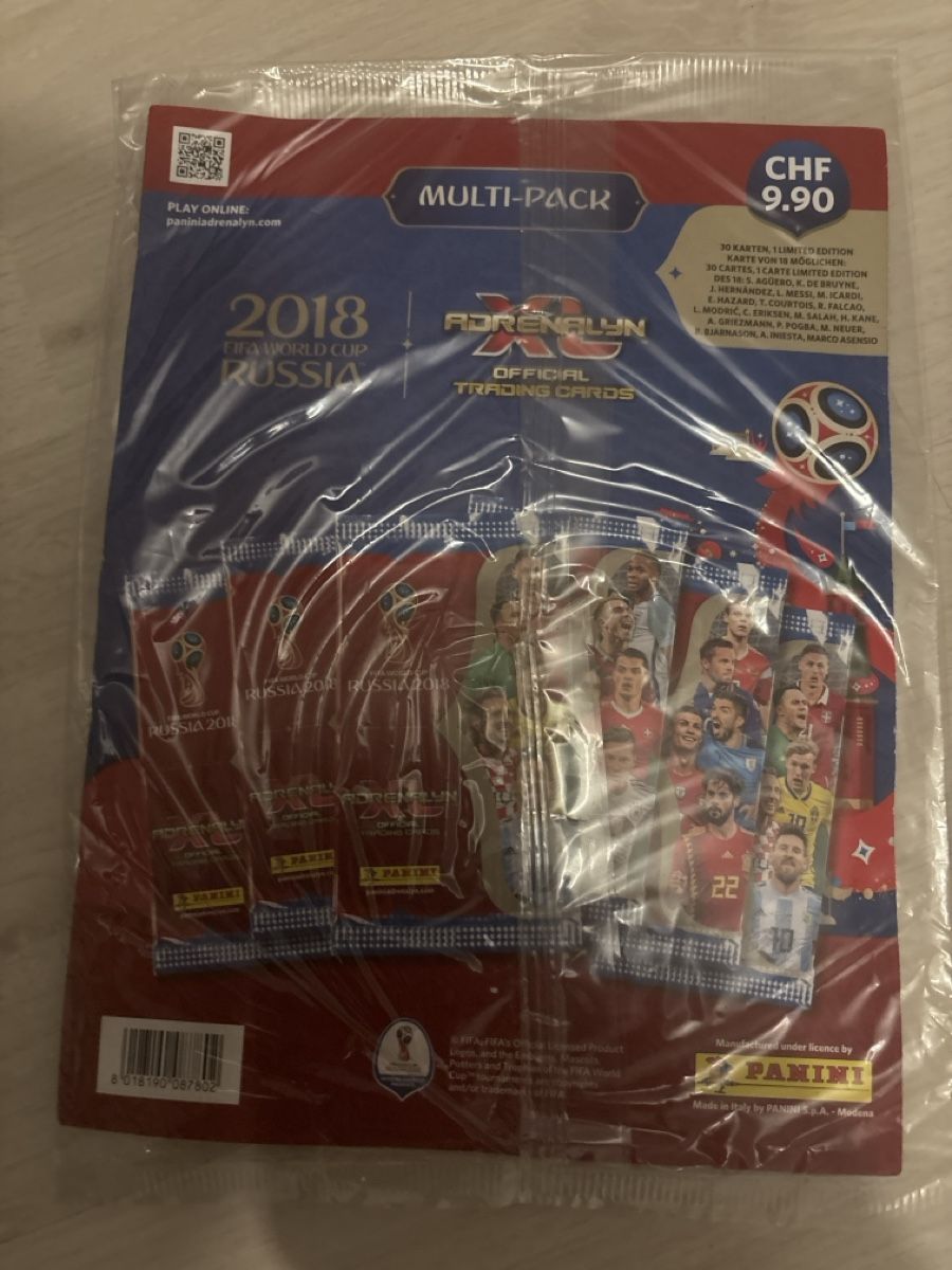 Panini Sammelbilder & Trading cards: FIFA World Cup 2018 Adrenalyn XL Multi-Pack – Neu und originalverpackt aus Zürich von dav_j8n6 2