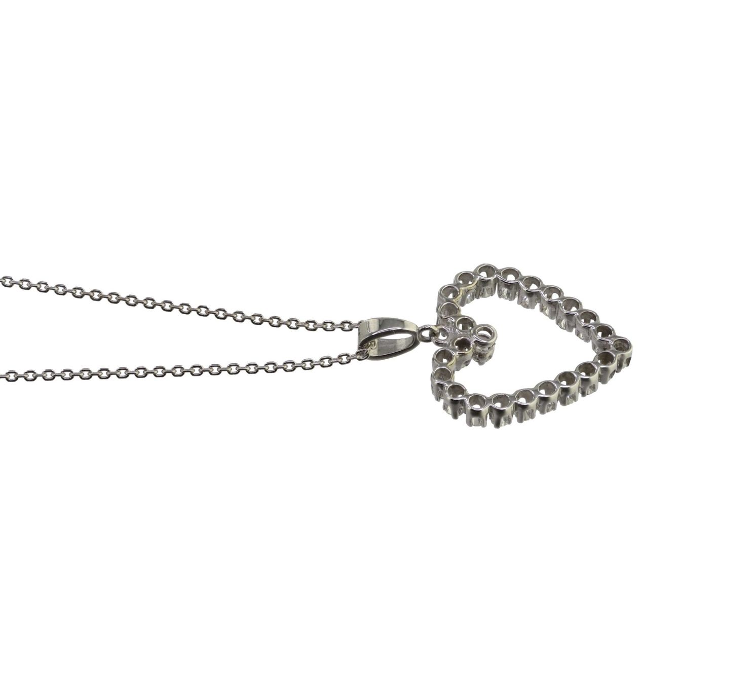 Ciondoli: Diamant Herz Anhänger – Usato da Zürich venduto da Vintage-Jewellery 4