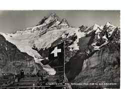 Grindelwald Berghotel First Schreckhorn Gletscher