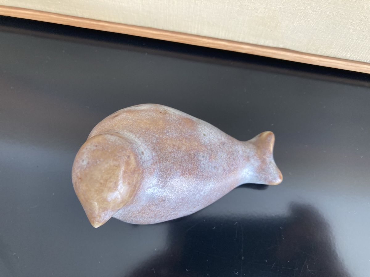 Statuette: Keramik Vogel Figur, signiert, 60er Jahre – Usato da Zürich venduto da kostbares 3