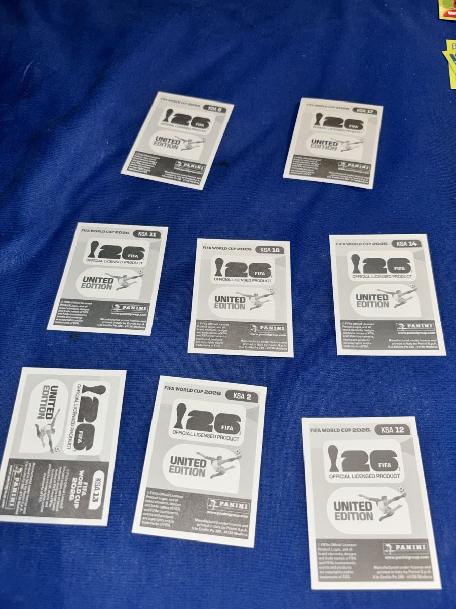 Panini Carte collezionabili: Saudi arabien 8x panini – Nuovo (secondo la descrizione) da Olten venduto da Melxnie_46 1