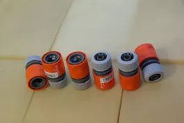 6x GARDENA Schlauchstück 13mm, 1/2" - NEU