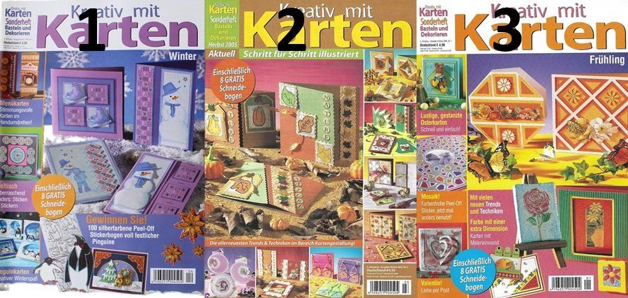 Riviste & Magazine: Kreativ mit Karten – Nuovo (secondo la descrizione) da Schlatt TG venduto da glueckwunschkarte.22