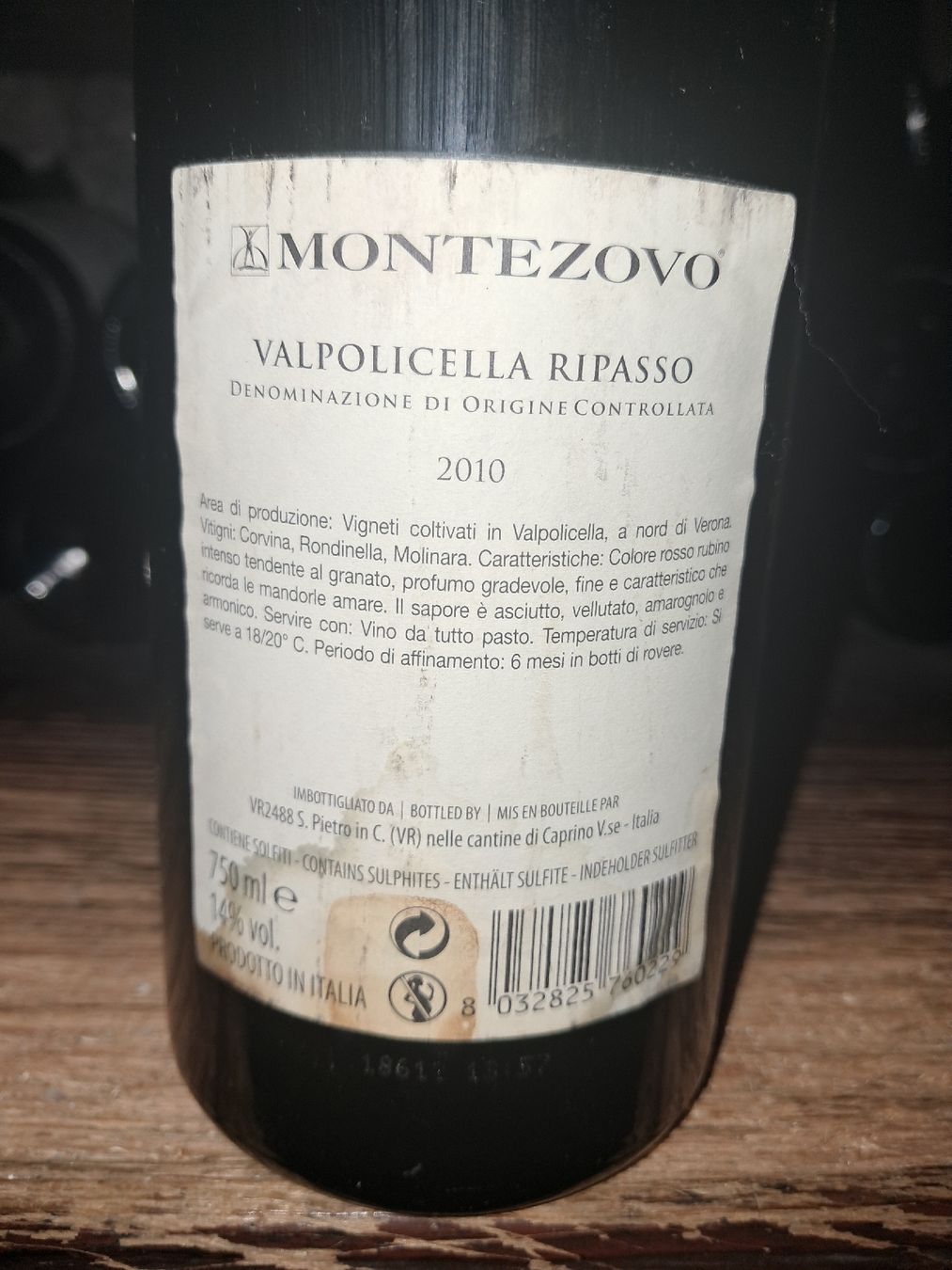 Vino: Valpolicella Ripasso Superiore DOC 2010 – Nuovo e nell'imballaggio originale da Le locle venduto da juliensaran 3