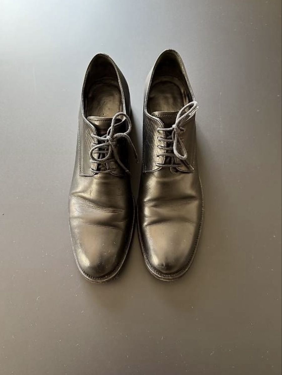 Prada Herrenschuhe: Prada schwarze Lederschuh – Gebraucht aus Zürich von Albis37 1