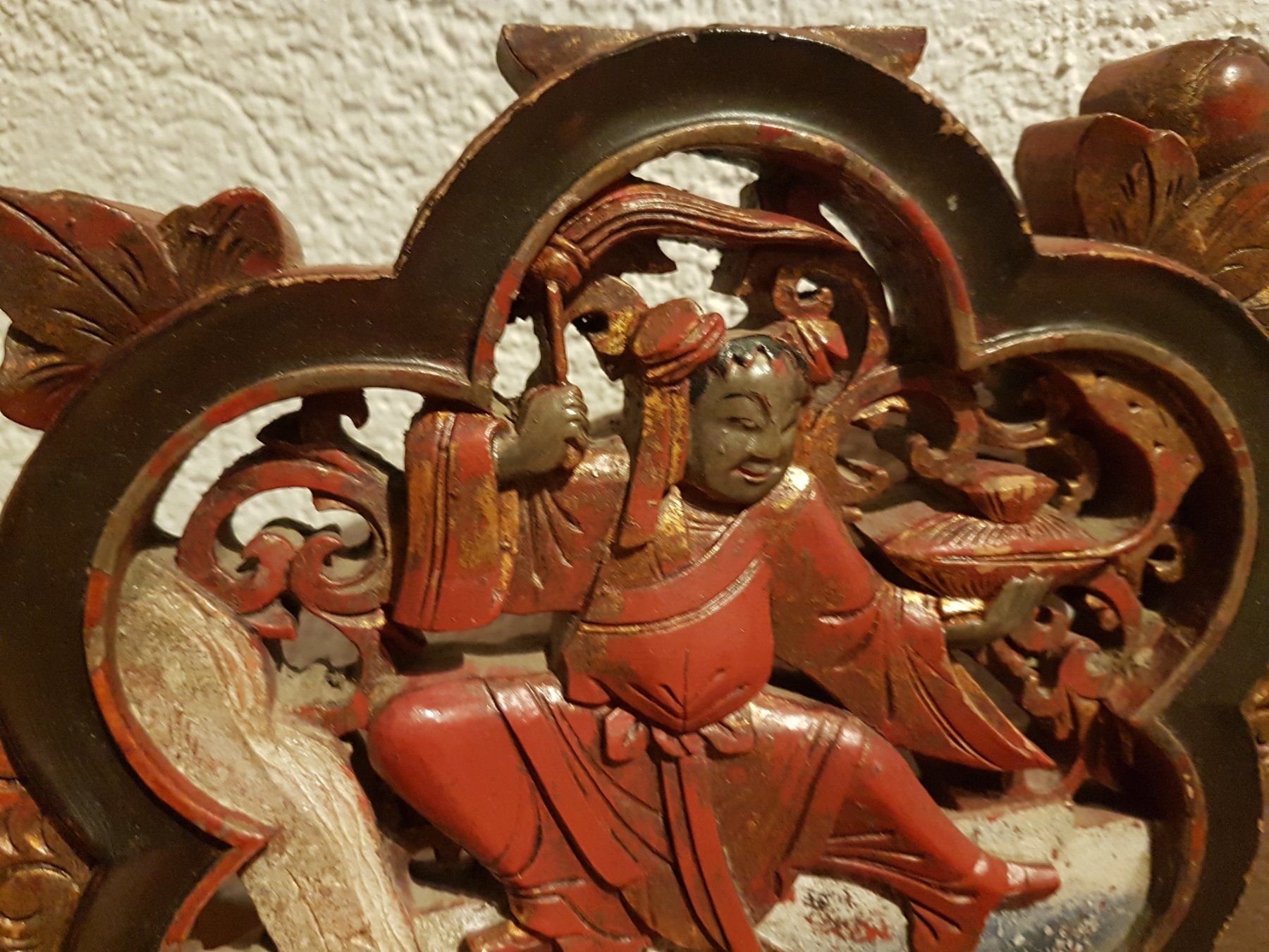 Sculture & Statue: Kabinett Deko Japan Holzrelief – Usato da Wallisellen venduto da Swissline11 1