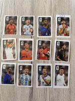 Collection de cartes football Joueurs divers. 12 cartes.