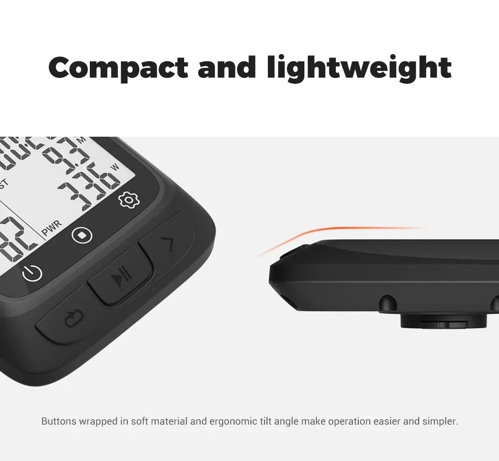 Computer & Strumenti di misurazione: Fahrrad-GPS kabellos drahtloser computer Bluetooth tacho – Nuovo e nell'imballaggio originale da Genève venduto da Top-Trend 8
