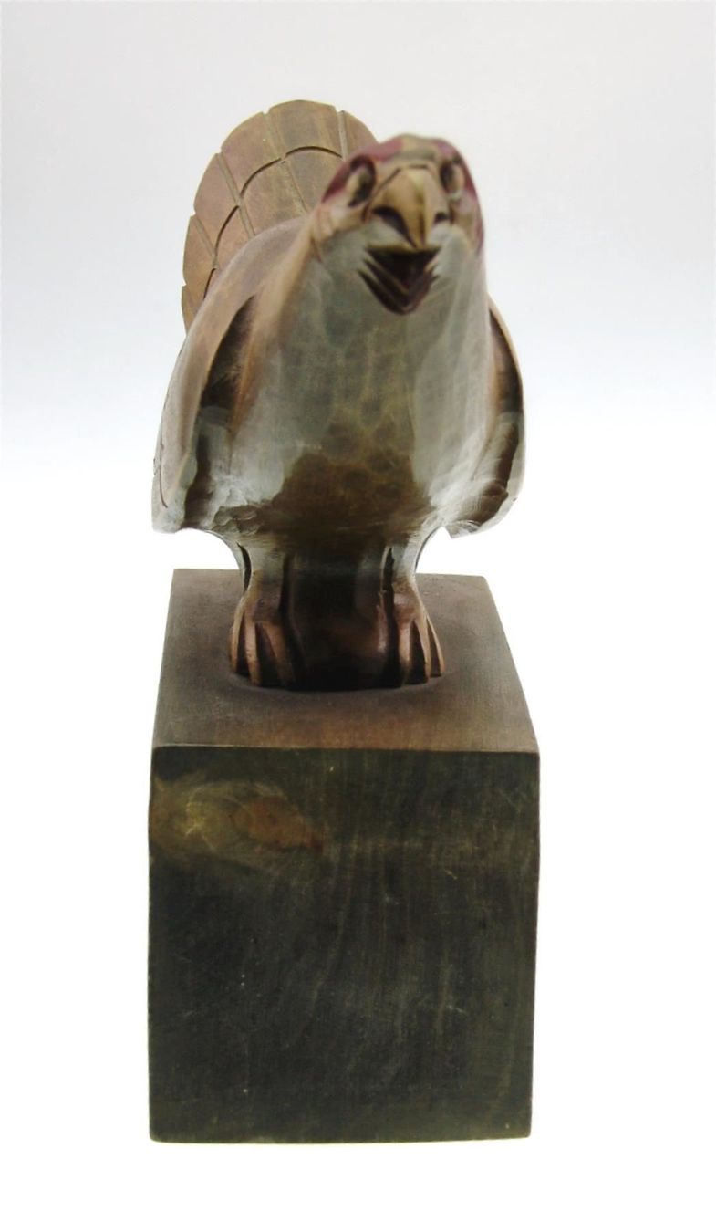 Sculture & Statue: geschnitzer Auerhahn auf Sockel 1965 – Usato da Langenthal venduto da TolleGeschenke2026 3