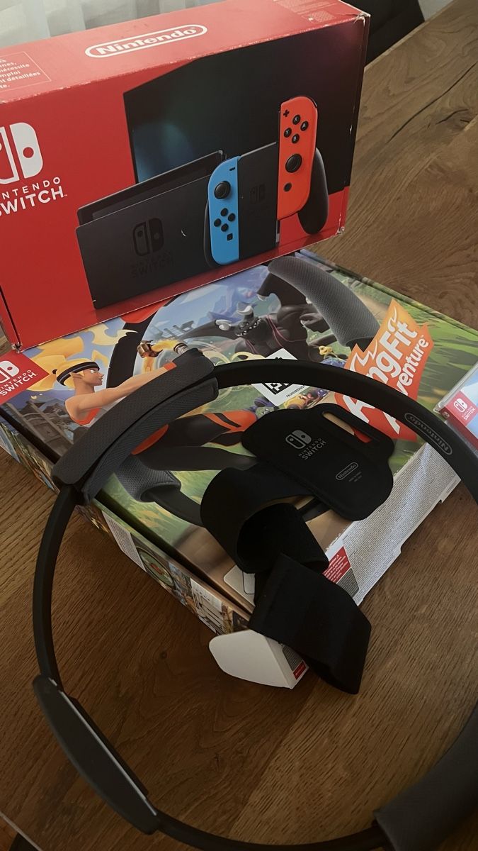 Spiele: Nintendo Switch Ring Fit Adventure Bundle Konsole Spiel – Gebraucht aus Dänikon ZH von Manduriano 3