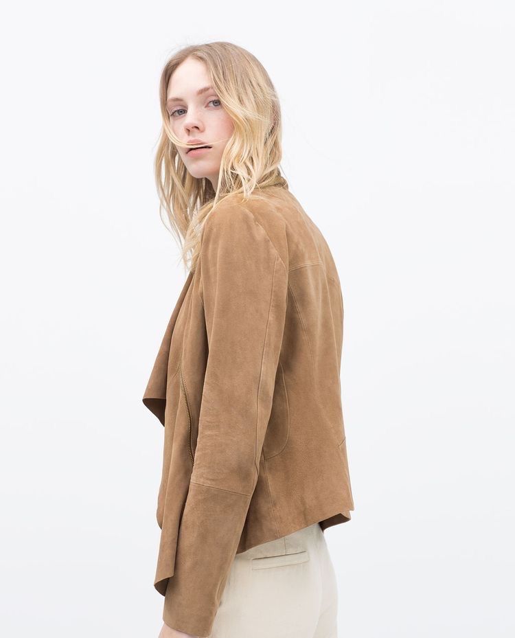 Zara Jacken: Zara Wildleder Blazer (XS) – Gebraucht aus Triesen von antonellaaa_