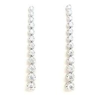 Rivière-Diamantohrhänger, 1.05ct. Brillanten F/SI, 3.950 CHF