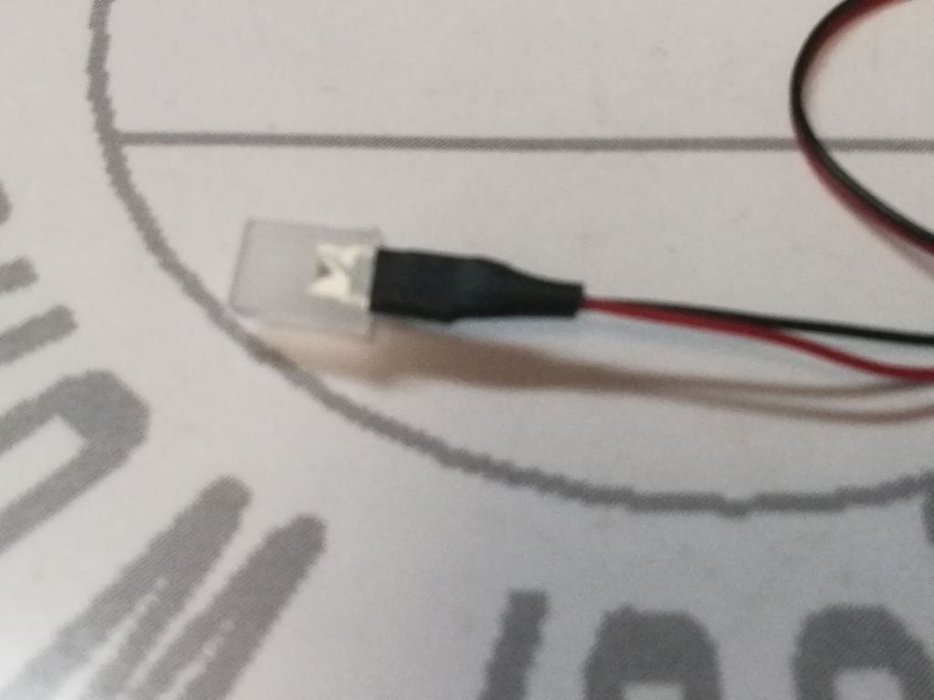 Componenti elettronici: Quader-LED 2x5x7mm, verkabelt warmw.diff – Nuovo (secondo la descrizione) da Luzern venduto da Salefactory 2