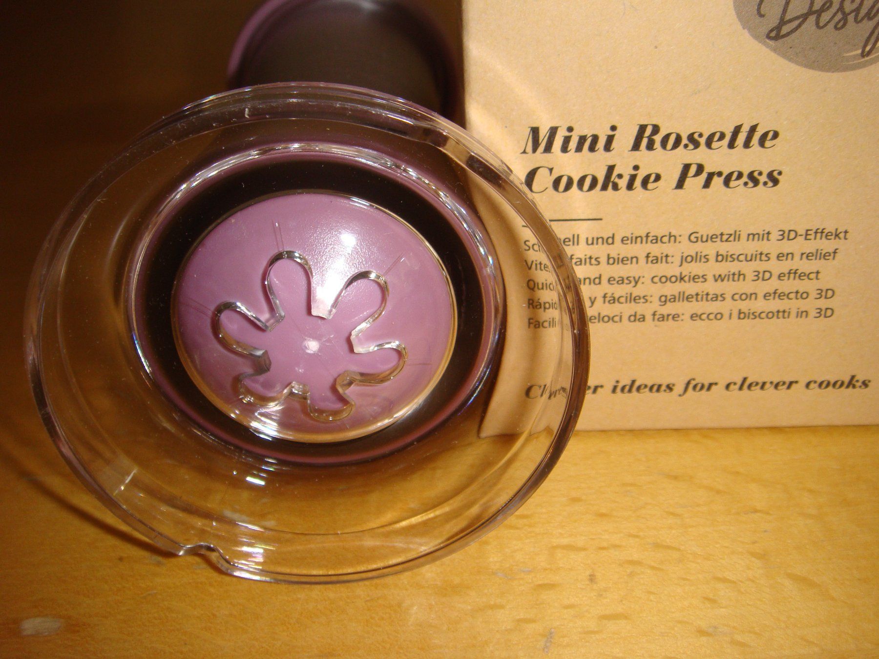 Betty Bossi Teglie da forno: Mini Rosette Cookie Presse Betty Bossi – Nuovo e nell'imballaggio originale da Reinach BL venduto da Maryichbins 1